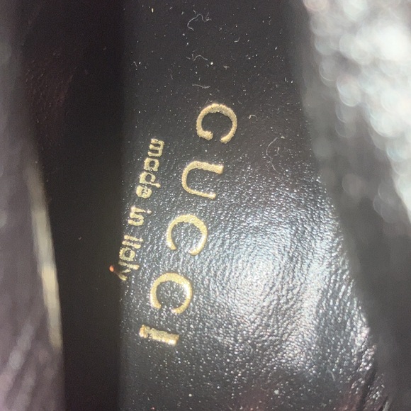 Gucci boots 323566 KID SCAMOSCIATO
NERO 39.5 - Picture 11 of 11